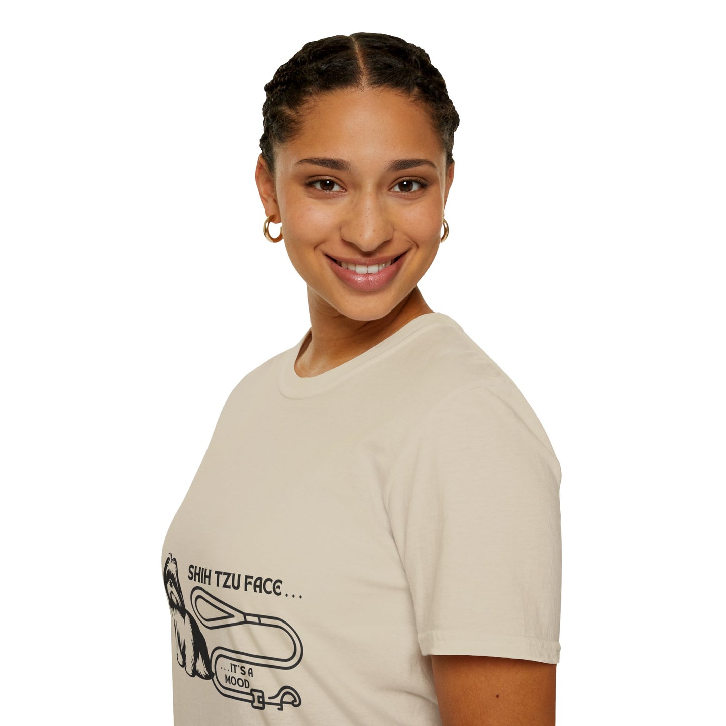 Shih Tzu Face - It's a Mood Unisex T-Shirt