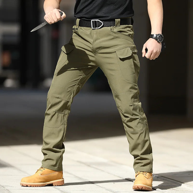 Men's Water-Resistant Tactical Trousers