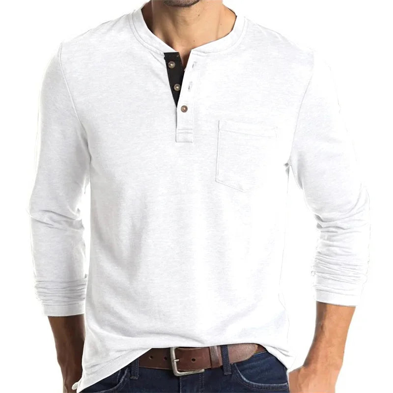 Men's Long Sleeve O-Neck T-Shirt