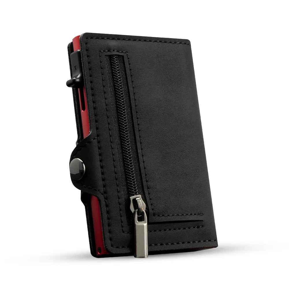 Slim Minimalist RFID Blocking Card Holder Wallet