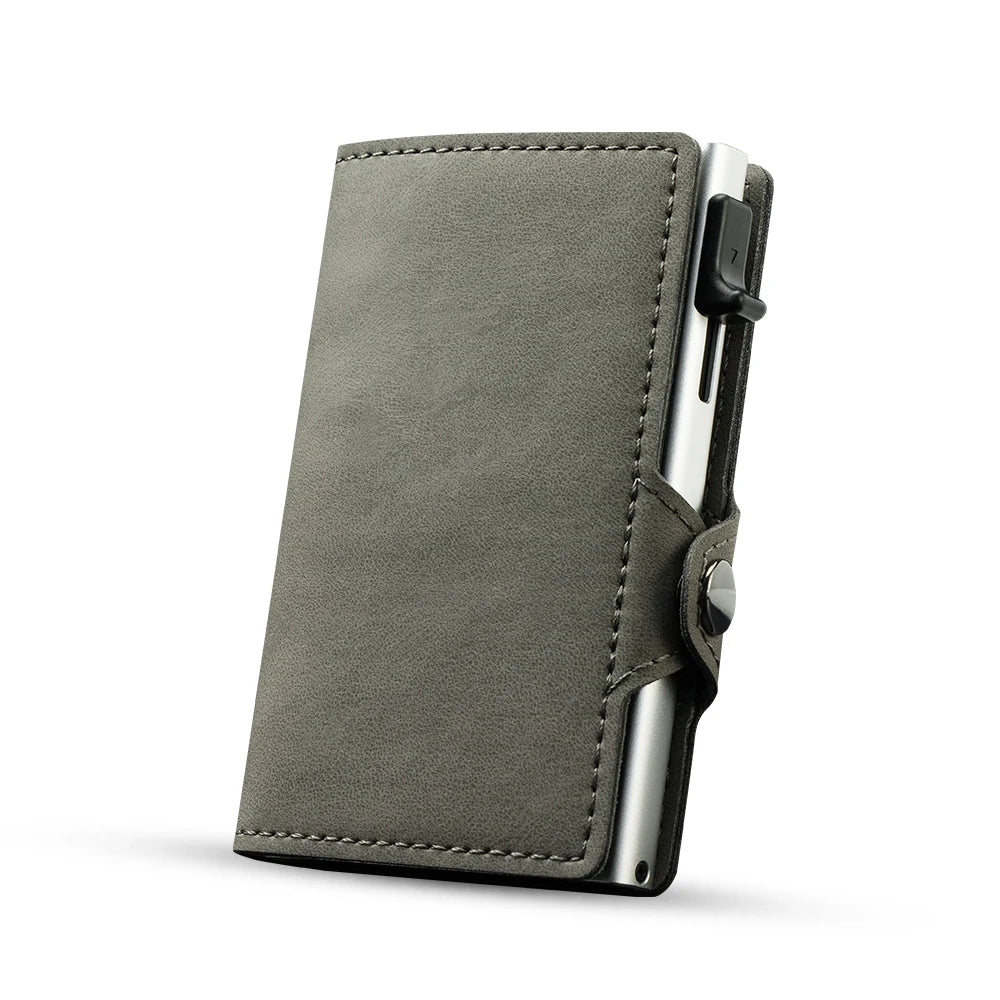 Slim Minimalist RFID Blocking Card Holder Wallet