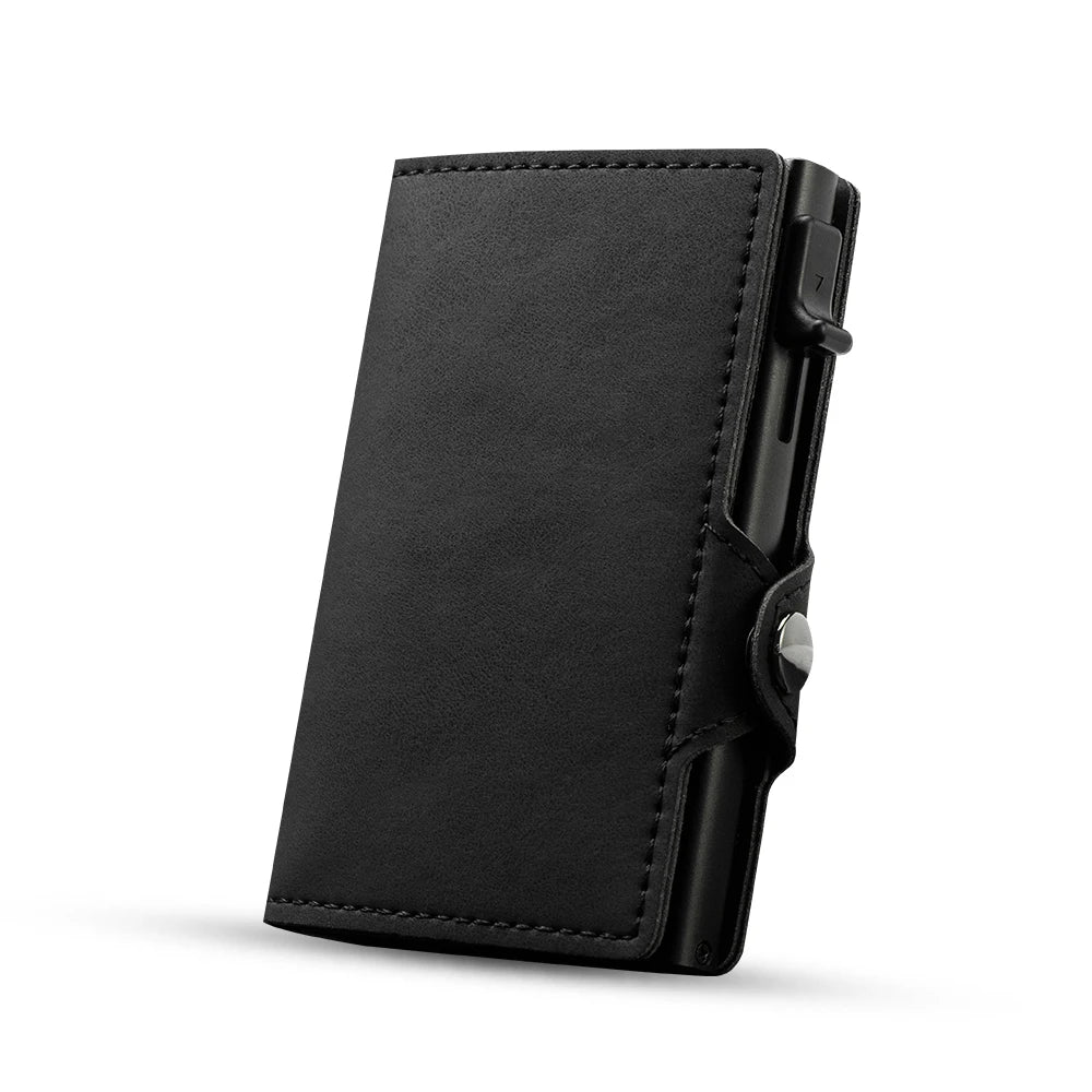 Slim Minimalist RFID Blocking Card Holder Wallet
