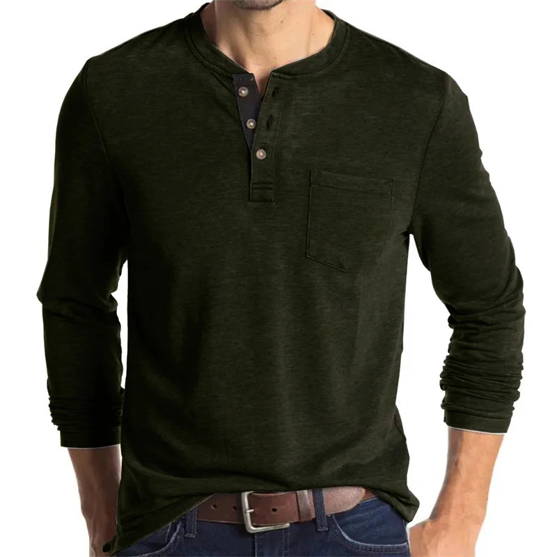 Men's Long Sleeve O-Neck T-Shirt