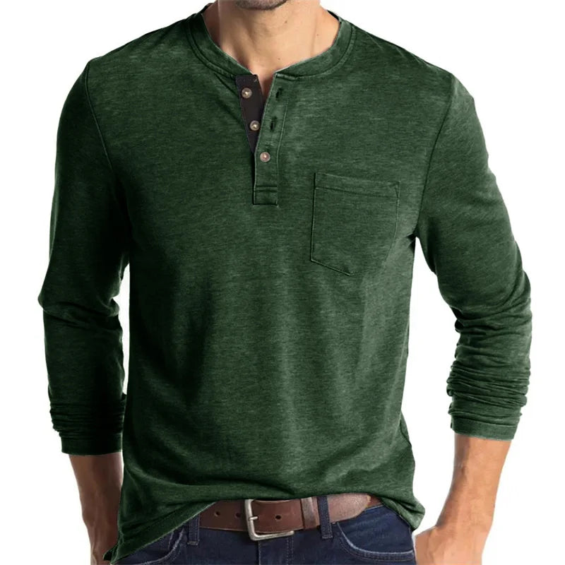Men's Long Sleeve O-Neck T-Shirt