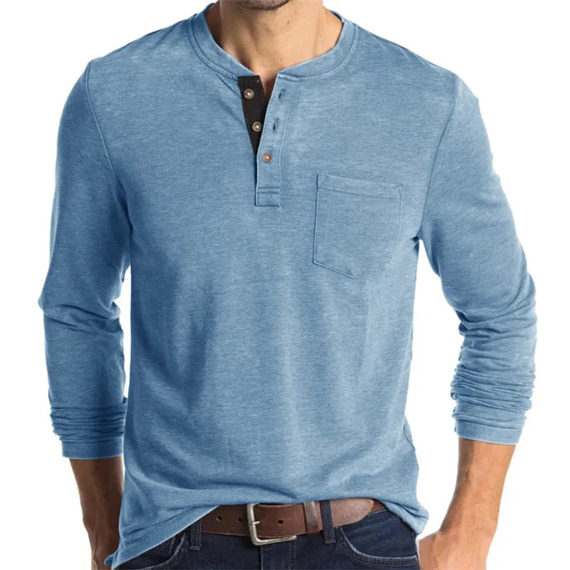 Men's Long Sleeve O-Neck T-Shirt