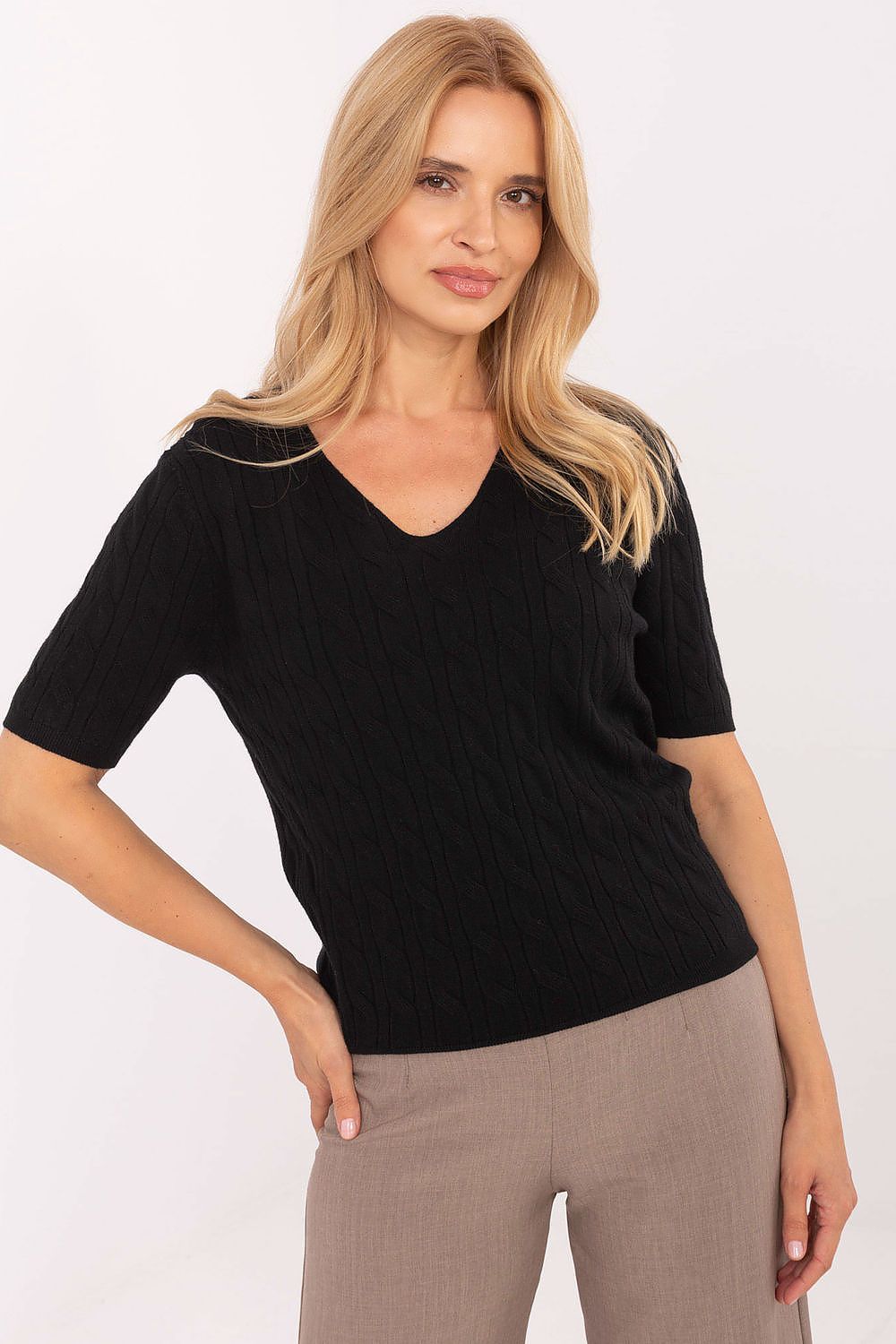 Short sleeve sweater model 217334 Factory Price