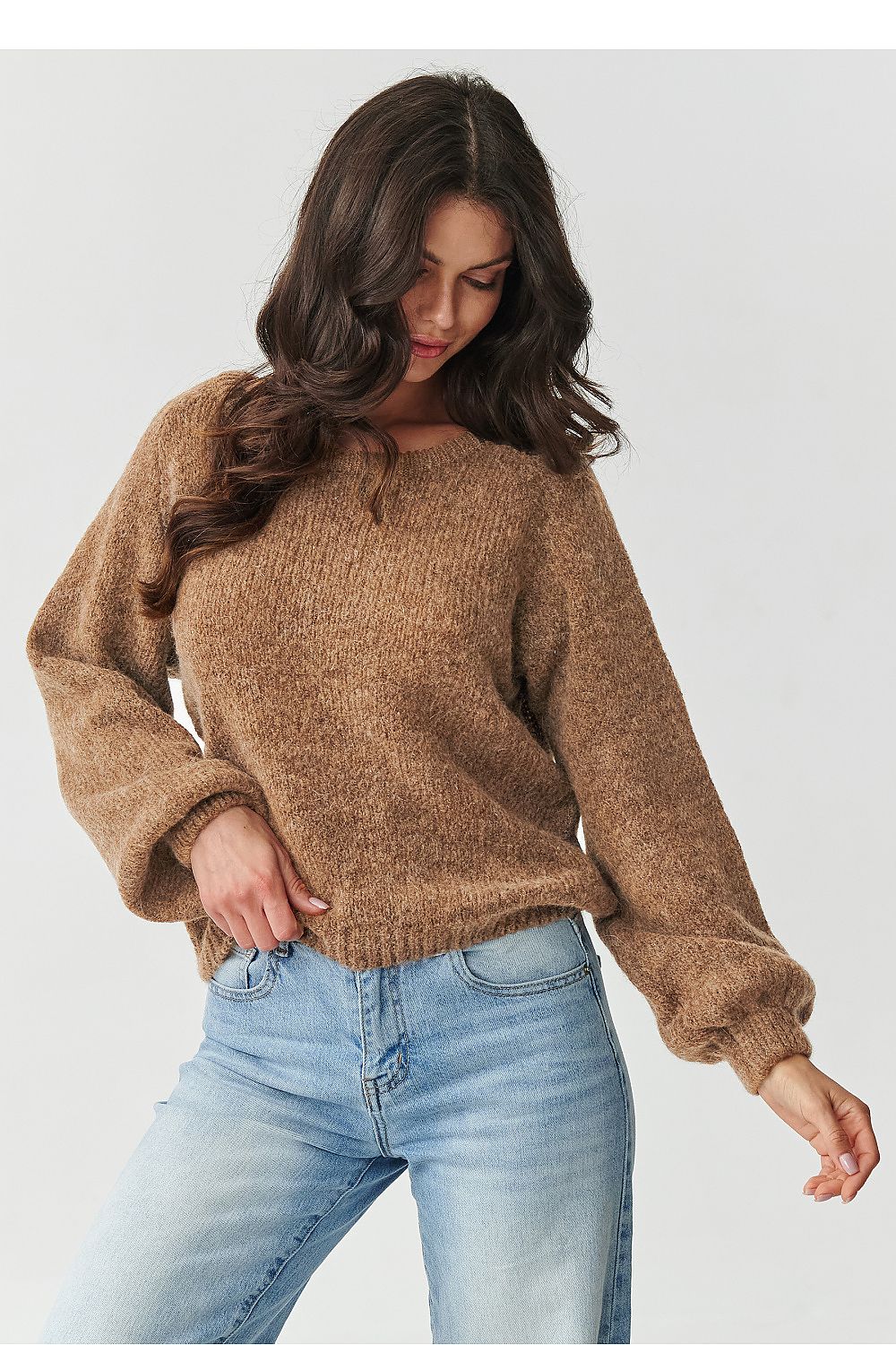 Jumper model 217385 Makadamia