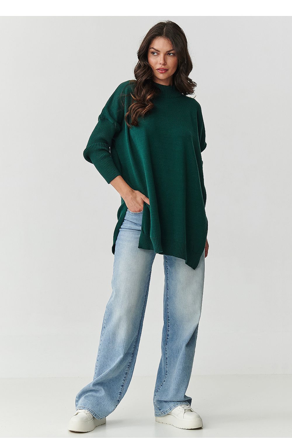 Jumper model 217403 Makadamia