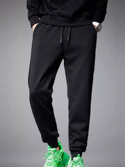 Men's Drawstring Joggers with Pockets