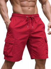 Men's Cargo Shorts with Drawstring