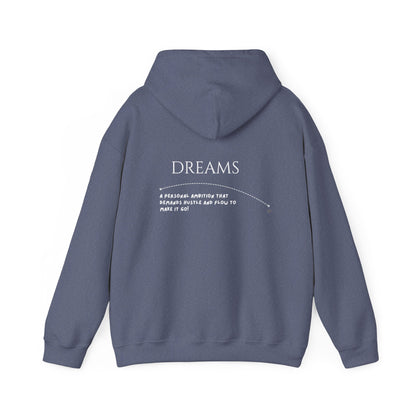 Dreams - A personal ambition that demands hustle and flow to make it go!