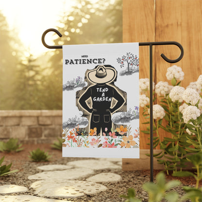 Need Patience?  Tend A Garden House Banner