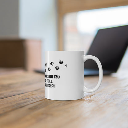 Grown A** Adult Shih Tzu Boss Beverage Mug