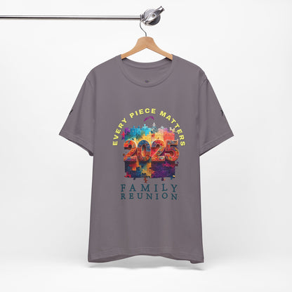 Family Reunion Crew Neck T-Shirt - Every Piece Matters