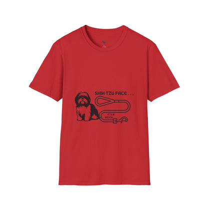 Shih Tzu Face - It's a Mood Unisex T-Shirt