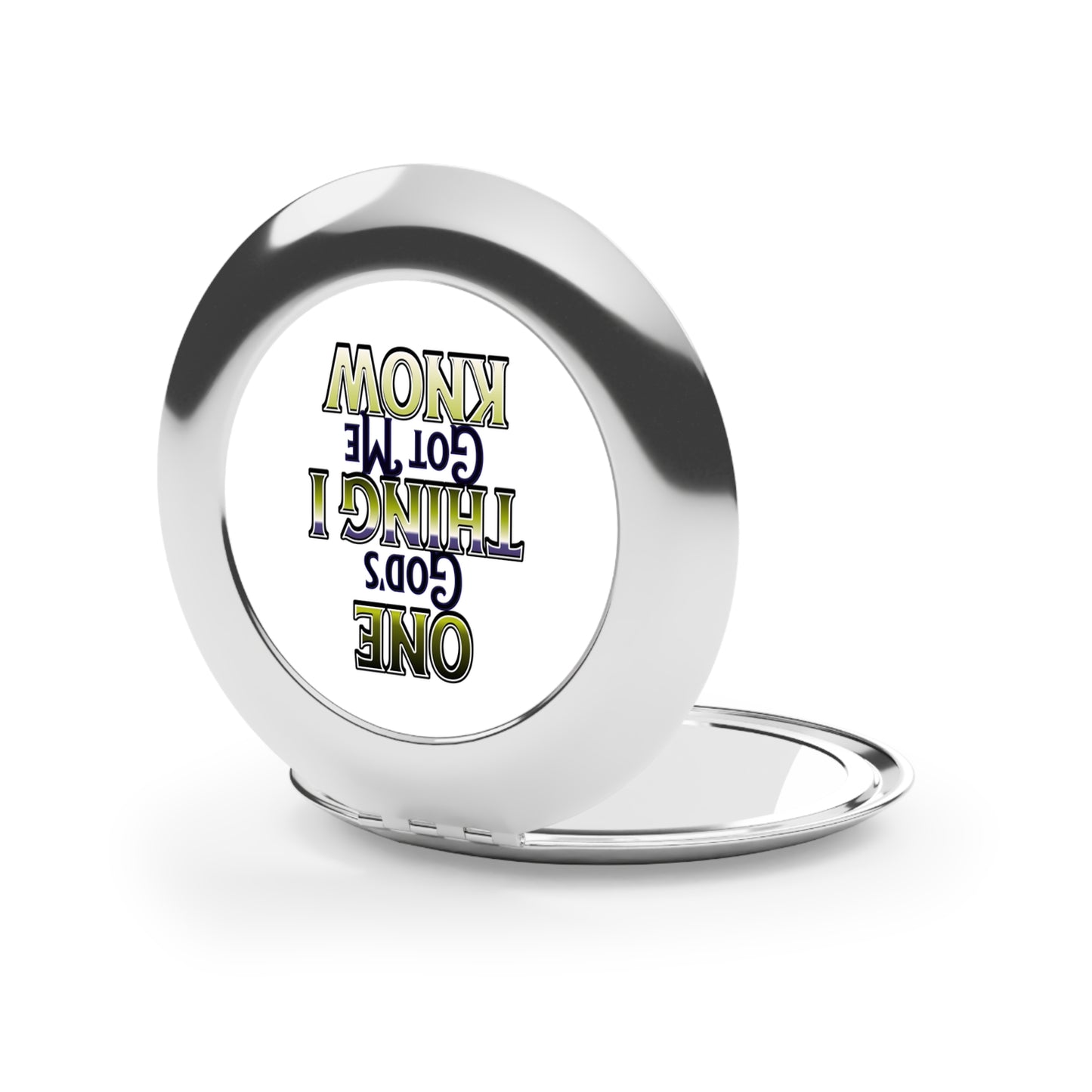 God's Got Me Compact Travel Mirror