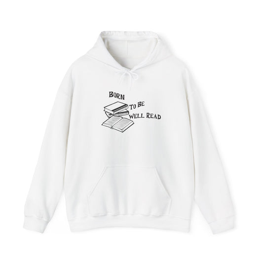 Born To Be Well Read Unisex Heavy Blend Hooded Sweatshirt