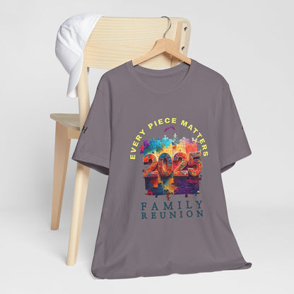 Family Reunion Crew Neck T-Shirt - Every Piece Matters