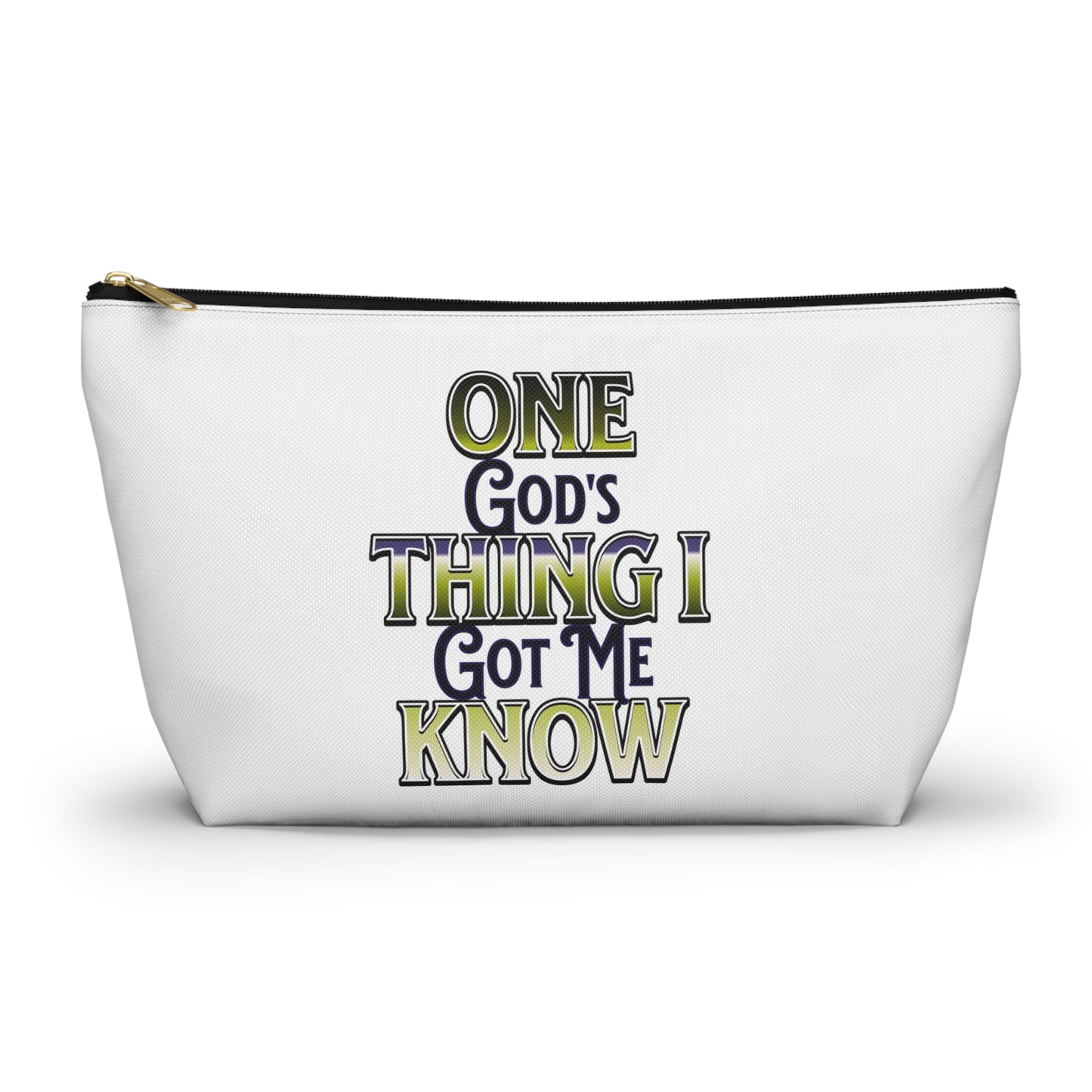 God's Got Me Accessory Pouch w T-bottom