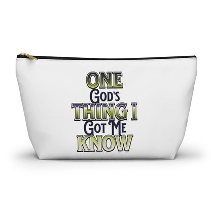 God's Got Me Accessory Pouch w T-bottom
