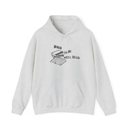 Born To Be Well Read Unisex Heavy Blend Hooded Sweatshirt