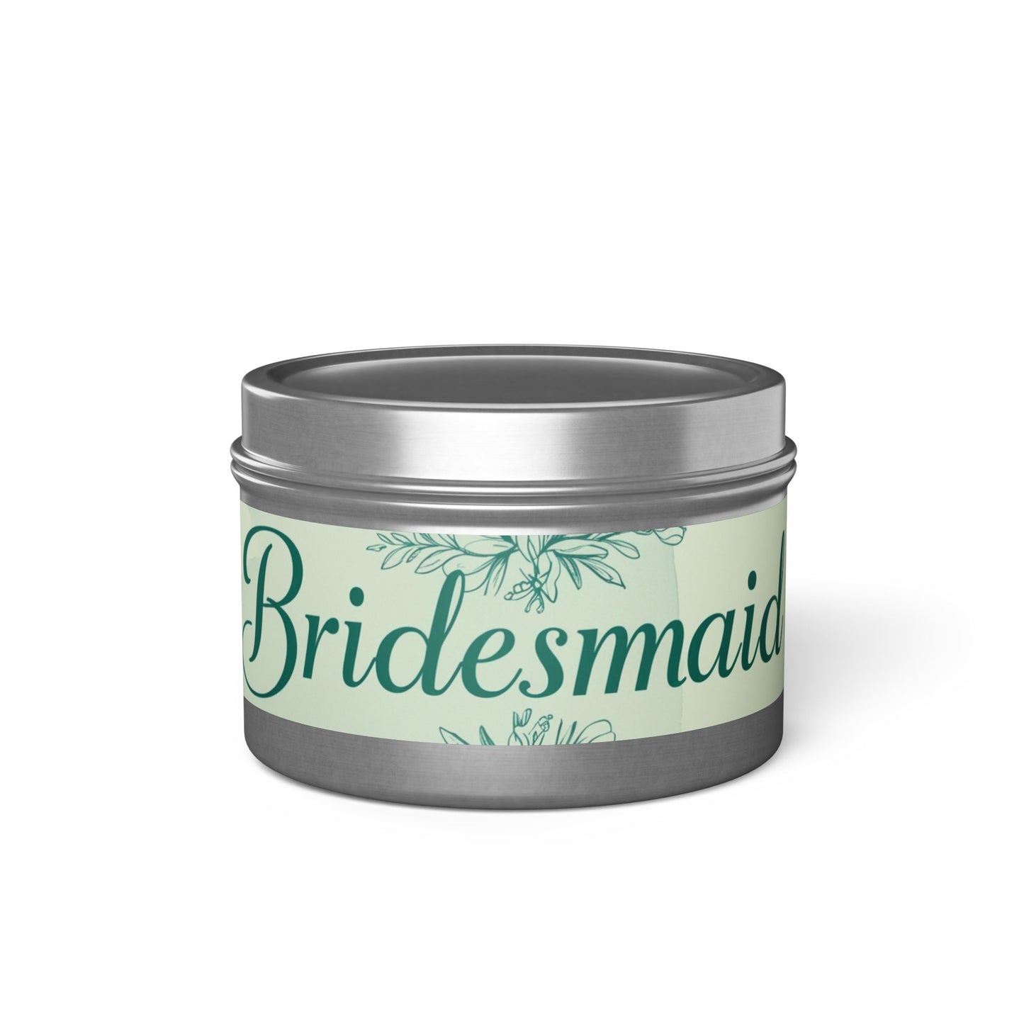 Bridesmaid Tin Candles