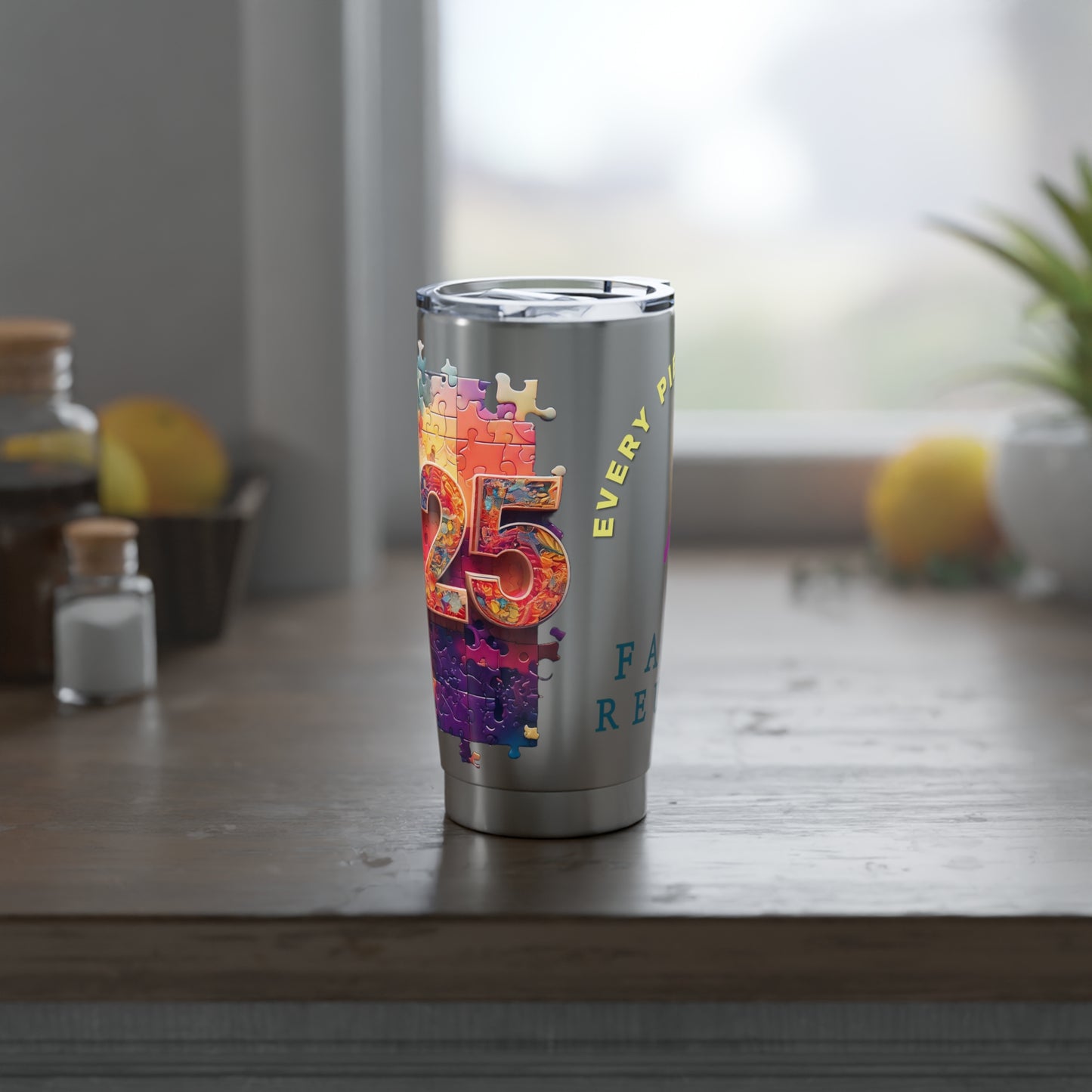 Family Reunion Stainless Steel 20oz Tumbler - Every Piece Matters