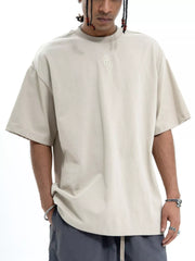 Men's Cotton Round Neck Half Sleeve T-Shirt