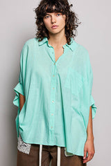 Half Dolman Sleeve Shirt