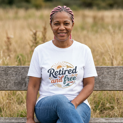 Retired and Free Unisex T-Shirt