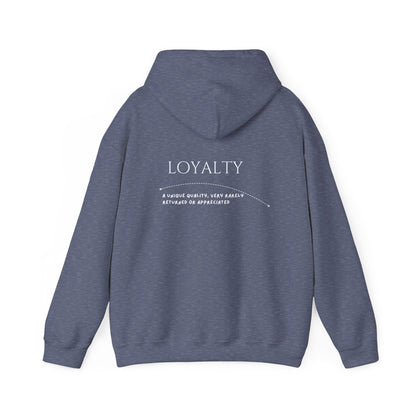 Loyalty - A unique quality, very rarely returned or appreciated.