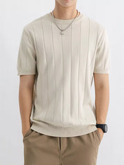 Men's Cotton Knit Short Sleeve T-Shirt