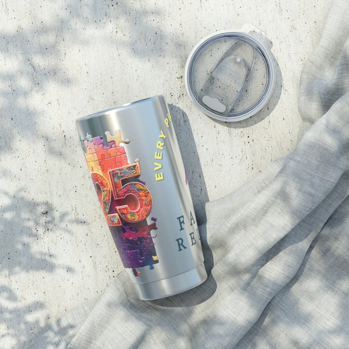 Family Reunion Stainless Steel 20oz Tumbler - Every Piece Matters