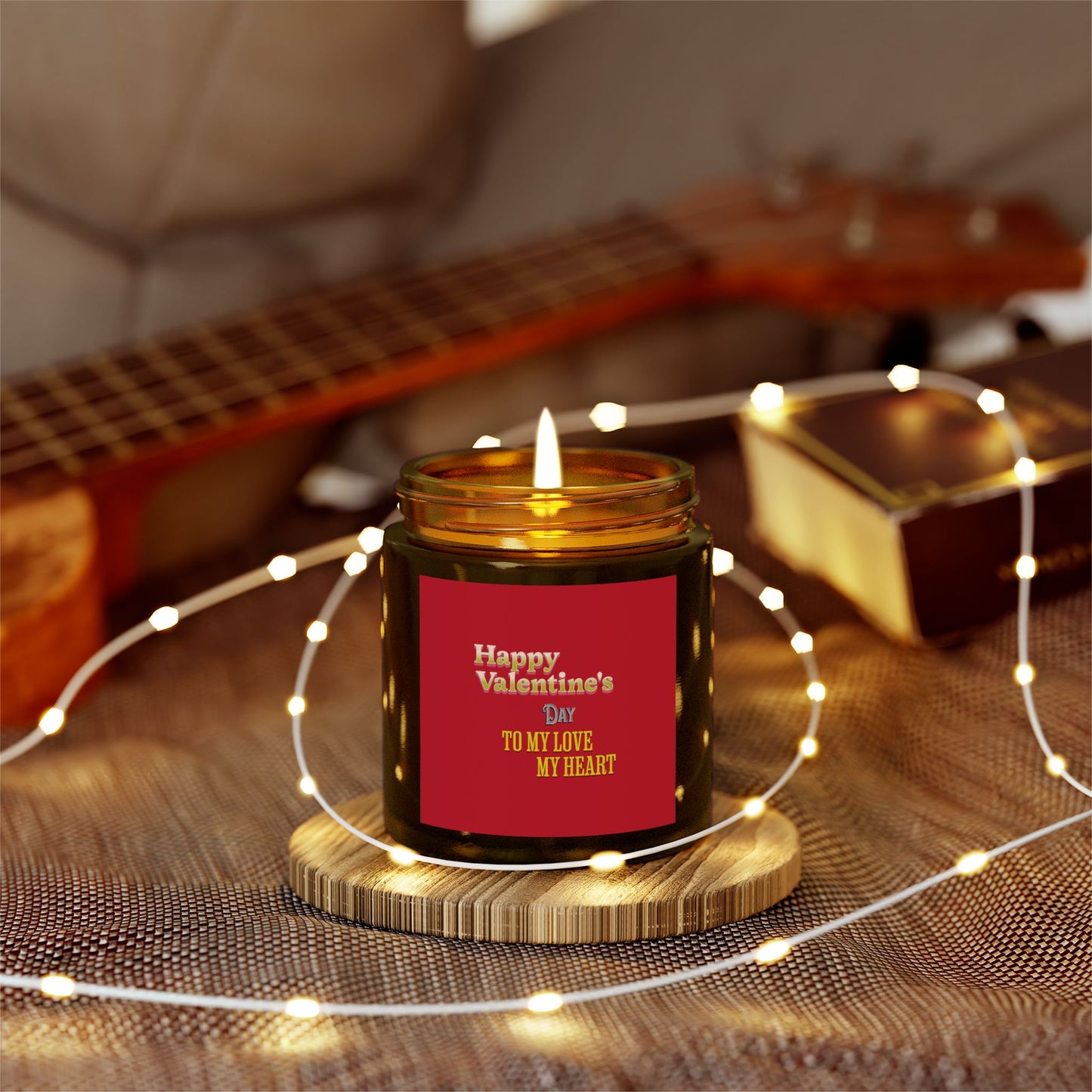 Happy Valentine's Day To My Love Scented Candles