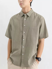 Men's Casual Button Up Shirt