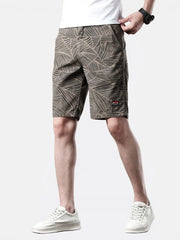 Men's Cotton Printed Bermuda Shorts