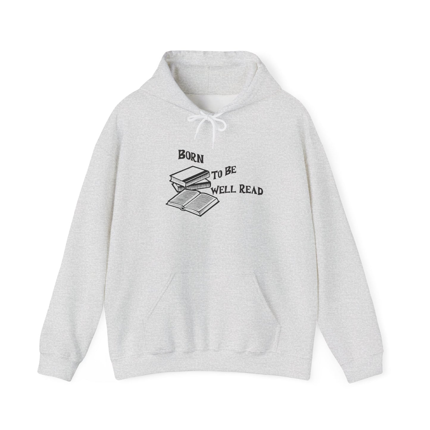 Born To Be Well Read Unisex Heavy Blend Hooded Sweatshirt