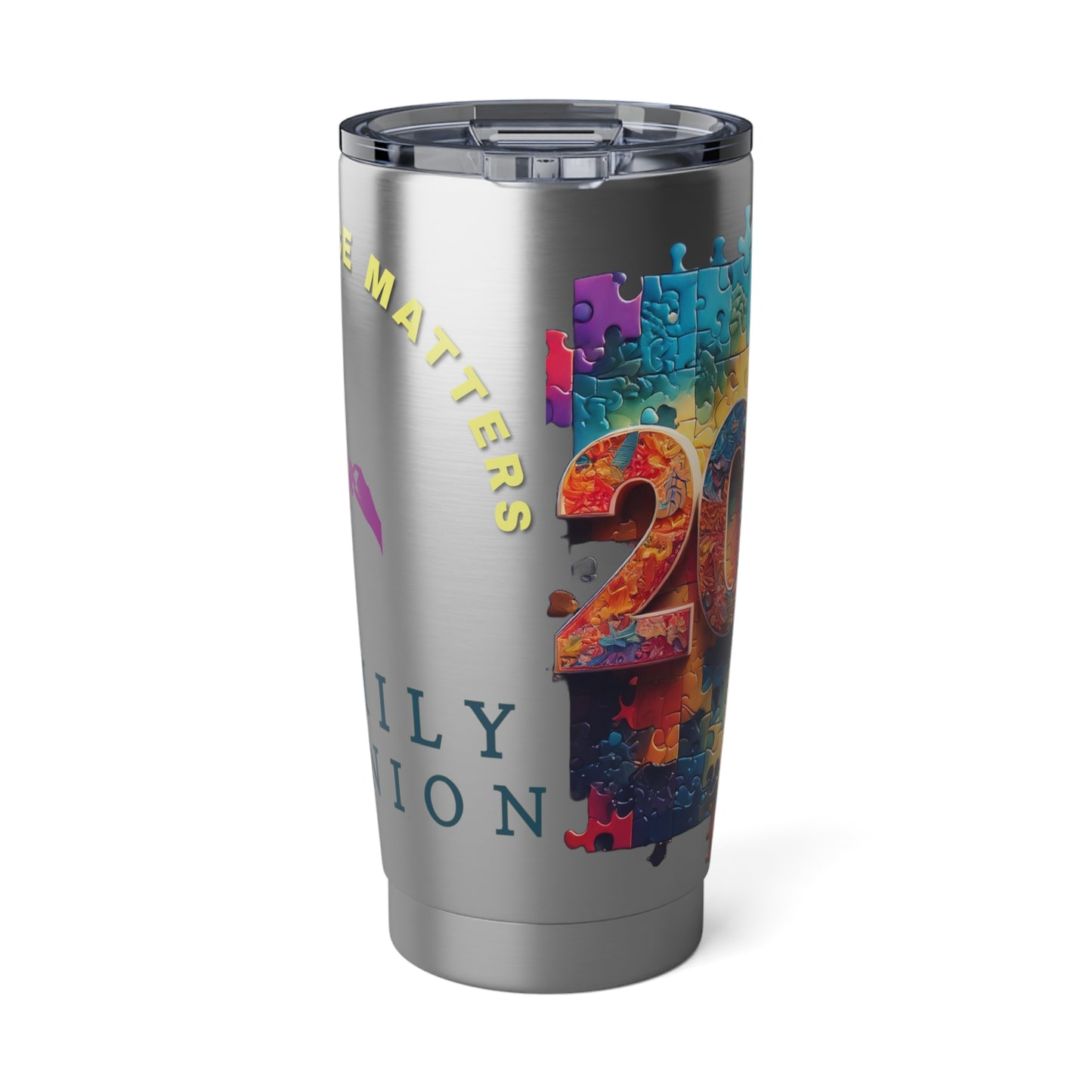 Family Reunion Stainless Steel 20oz Tumbler - Every Piece Matters