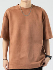 Men's Oversized Cotton Blend T-Shirt