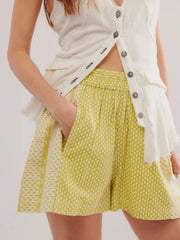 Elastic Waist Shorts