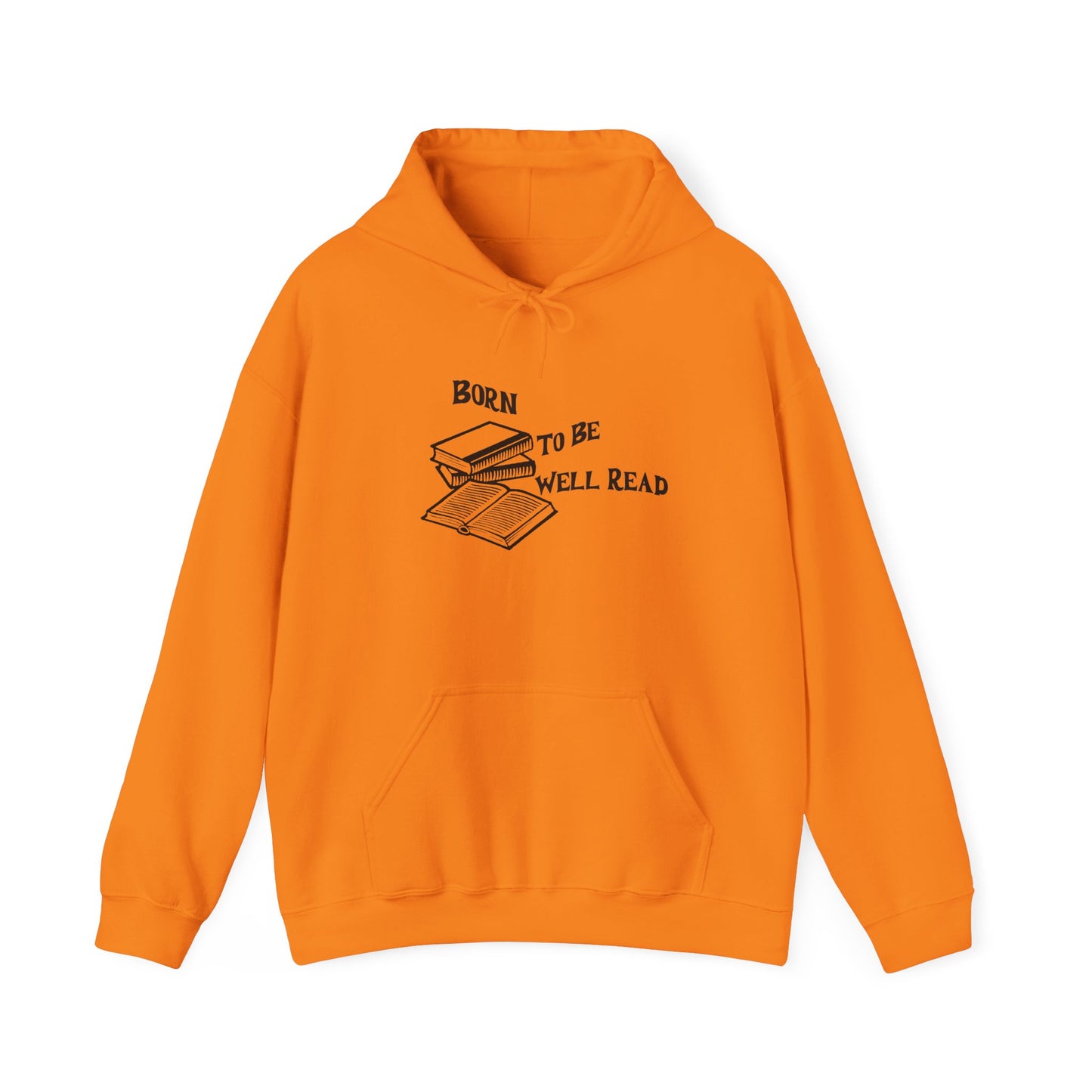 Born To Be Well Read Unisex Heavy Blend Hooded Sweatshirt