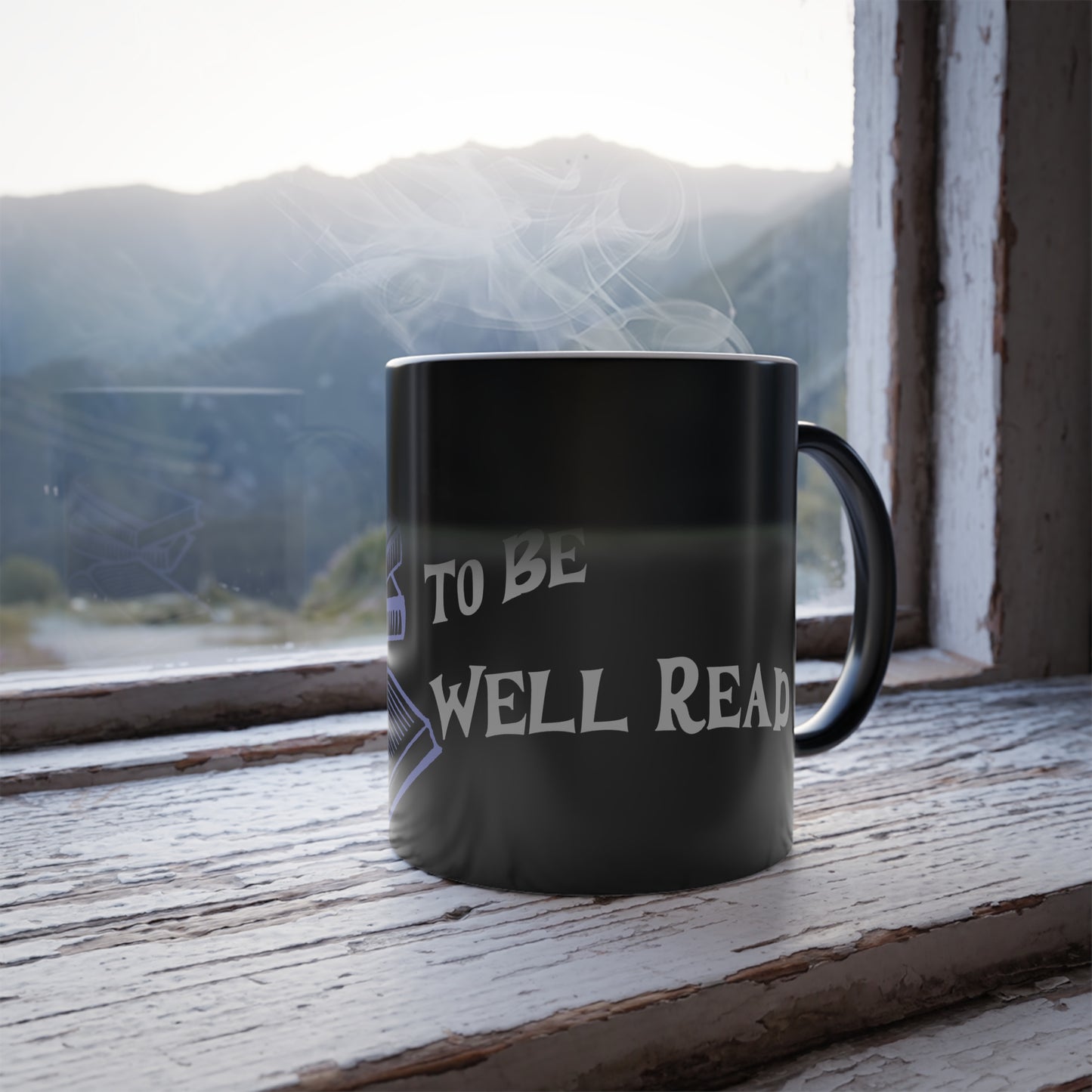 Born To Be Well Read Color Morphing Mug