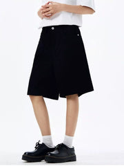 Relaxed Fit Men's Shorts with Drawstring