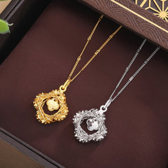 925 Sterling Silver Clover Pendant Necklace