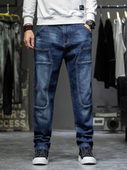 Men's Relaxed Fit Cargo Jeans