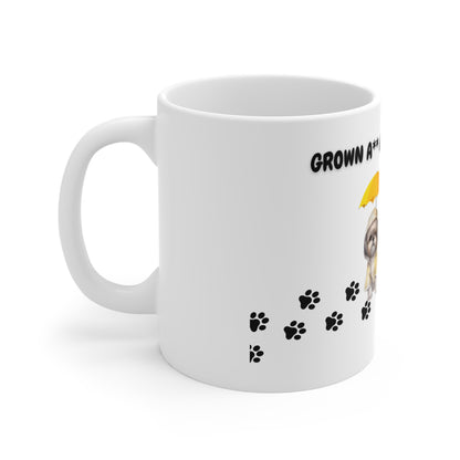 Grown A** Adult Shih Tzu Boss Beverage Mug