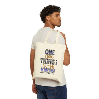 God's Got Me Tote Bag