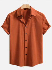 Men's Short-Sleeve Casual Shirt