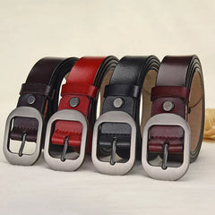 Leather Vintage Style Adjustable Belt