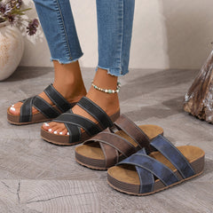 Open Toe Platform Sandals